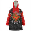 Australia Snug Hoodie Aboriginal Inspired Naidoc Symbol Pattern