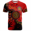 Australia T-Shirt Aboriginal Indigenous Naidoc Week Simple