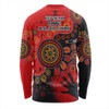 Australia Long Sleeve T-shirt Aboriginal Indigenous Naidoc Week Simple