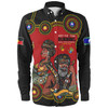 Australia Long Sleeve Shirt Indigenous Culture Naidoc Week Keep The Fire Burning! Blak, Loud & Proud