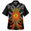 Australia Hawaiian Shirt Naidoc Week Aboriginal Pattern Hand Symbols