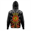 Australia Hoodie Naidoc Week Aboriginal Pattern Hand Symbols