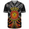 Australia Baseball Shirt Naidoc Week Aboriginal Pattern Hand Symbols