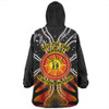 Australia Snug Hoodie Naidoc Week Aboriginal Pattern Hand Symbols