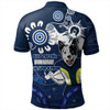 North Queensland Cowboys Polo Shirt Aboriginal Indigenous Naidoc Week Dreamtime Dot Painting With Flag