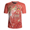Redcliffe Dolphins Rugby Jersey Aboriginal Indigenous Naidoc Week Dreamtime Dot Painting With Flag