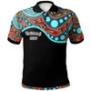 Australia Polo Shirt Naidoc 2024 Keep the Fire Burning! Blak, Loud and Proud