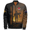 Australia Bomber Jacket Anzac Day Remember Them Today, Everyday And Always