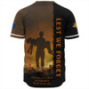 Australia Baseball Shirt Anzac Day Remember Them Today, Everyday And Always