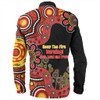 Australia Long Sleeve Shirt Aboriginal Indigenous Naidoc Week Keep The Fire Burning! Blak, Loud And Proud