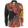 Australia Long Sleeve Shirt Aboriginal Indigenous Naidoc Week Keep The Fire Burning! Blak, Loud And Proud