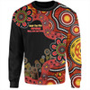 Australia Sweatshirt Aboriginal Indigenous Naidoc Week Keep The Fire Burning! Blak, Loud And Proud