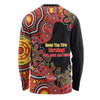 Australia Long Sleeve T-shirt Aboriginal Indigenous Naidoc Week Keep The Fire Burning! Blak, Loud And Proud