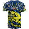 Parramatta Eels T-Shirt Celebrating Naidoc Week 2024 Aboriginal Dot Art Inspired