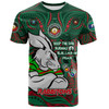 South Sydney Rabbitohs T-Shirt Celebrating Naidoc Week 2024 Aboriginal Dot Art Inspired