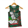 South Sydney Rabbitohs Men Singlet Celebrating Naidoc Week 2024 Aboriginal Dot Art Inspired