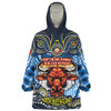 North Queensland Cowboys Snug Hoodie Celebrating Naidoc Week 2024 Aboriginal Dot Art Inspired