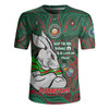 South Sydney Rabbitohs Rugby Jersey Celebrating Naidoc Week 2024 Aboriginal Dot Art Inspired