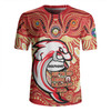 Redcliffe Dolphins Rugby Jersey Celebrating Naidoc Week 2024 Aboriginal Dot Art Inspired