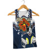 North Queensland Cowboys Men Singlet Aboriginal Inspired Naidoc Symbol Pattern