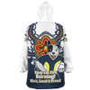 North Queensland Cowboys Snug Hoodie Aboriginal Inspired Naidoc Symbol Pattern