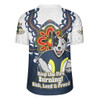 North Queensland Cowboys Rugby Jersey Aboriginal Inspired Naidoc Symbol Pattern