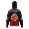 Australia Hoodie Aboriginal Inspired Naidoc Half Concept