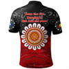 Australia Polo Shirt Aboriginal Inspired Naidoc Half Concept