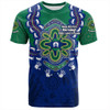 Australia T-Shirt Torres Strait Aboriginal Inspired Naidoc Symbol Pattern