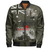 Australia Bomber Jacket Anzac Day Lest We Forget For Your Tomorrow They Gave Their Today