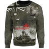 Australia Sweatshirt Anzac Day Lest We Forget For Your Tomorrow They Gave Their Today