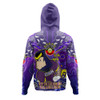 Melbourne Storm Hoodie Custom Naidoc Keep the Fire Burning! Blak, Loud & Proud Home Jersey