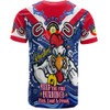Sydney Roosters T-Shirt Custom Naidoc Keep the Fire Burning! Blak, Loud & Proud Home Jersey