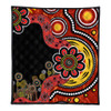 Australia Quilt Aboriginal Indigenous Dot Painting