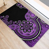 Australia Doormat Aboriginal Indigenous Dot Painting Purple