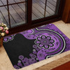 Australia Doormat Aboriginal Indigenous Dot Painting Purple