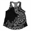 Australia Women Racerback Singlet Aboriginal Indigenous Dot Painting