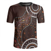 Australia Rugby Jersey Aboriginal Inspired Lizard With Dot Painting Pattern