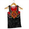 Australia Men Singlet Aboriginal Inspired Symbol Pattern