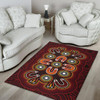 Australia Aboriginal Inspired Area Rug - Dot Art Painting Flowers Rug