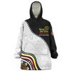 Australia Snug Hoodie Naidoc Week Indigenous Culture Inspired Keep the Fire Burning! Blak, Loud and Proud