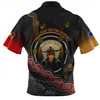 Australia Zip Polo Shirt Naidoc Week Aboriginal Inspired And Torres Strait Islander Culture