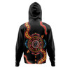 Australia Hoodie Aboriginal Inspired Meeting Place Style Of Dot Painting