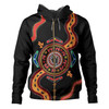 Australia Hoodie Aboriginal Inspired Meeting Place Style Of Dot Painting