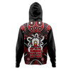 Australia Hoodie Naidoc Week Aboriginal Inspired Dot Art Painting And Aussie Lizard