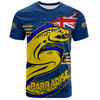 Parramatta Eels T-Shirt Custom For Die Hard Fan Australia Flag Scratch Style