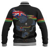 Penrith Panthers Baseball Jacket Custom For Die Hard Fan Australia Flag Scratch Style