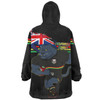 Penrith Panthers Snug Hoodie Custom For Die Hard Fan Australia Flag Scratch Style