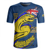 Parramatta Eels Rugby Jersey Custom For Die Hard Fan Australia Flag Scratch Style