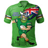 Canberra Raiders Polo Shirt Custom For Die Hard Fan Australia Flag Scratch Style